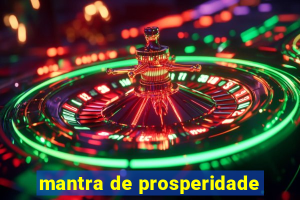 mantra de prosperidade